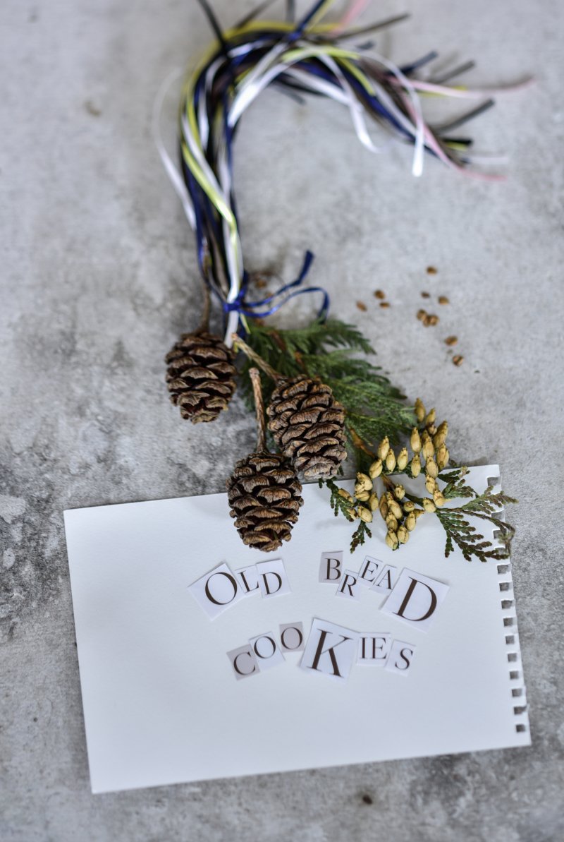 Old bread Cookies 